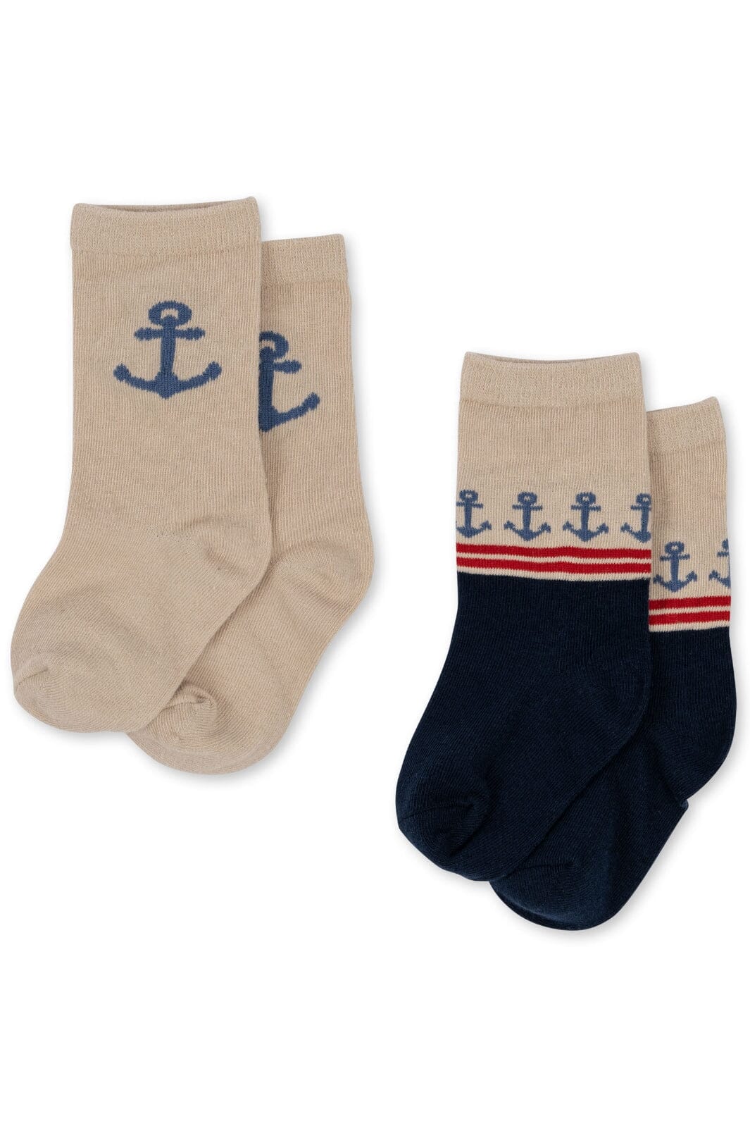 Konges Sløjd 2 Pack Ancher Jacquard Socks