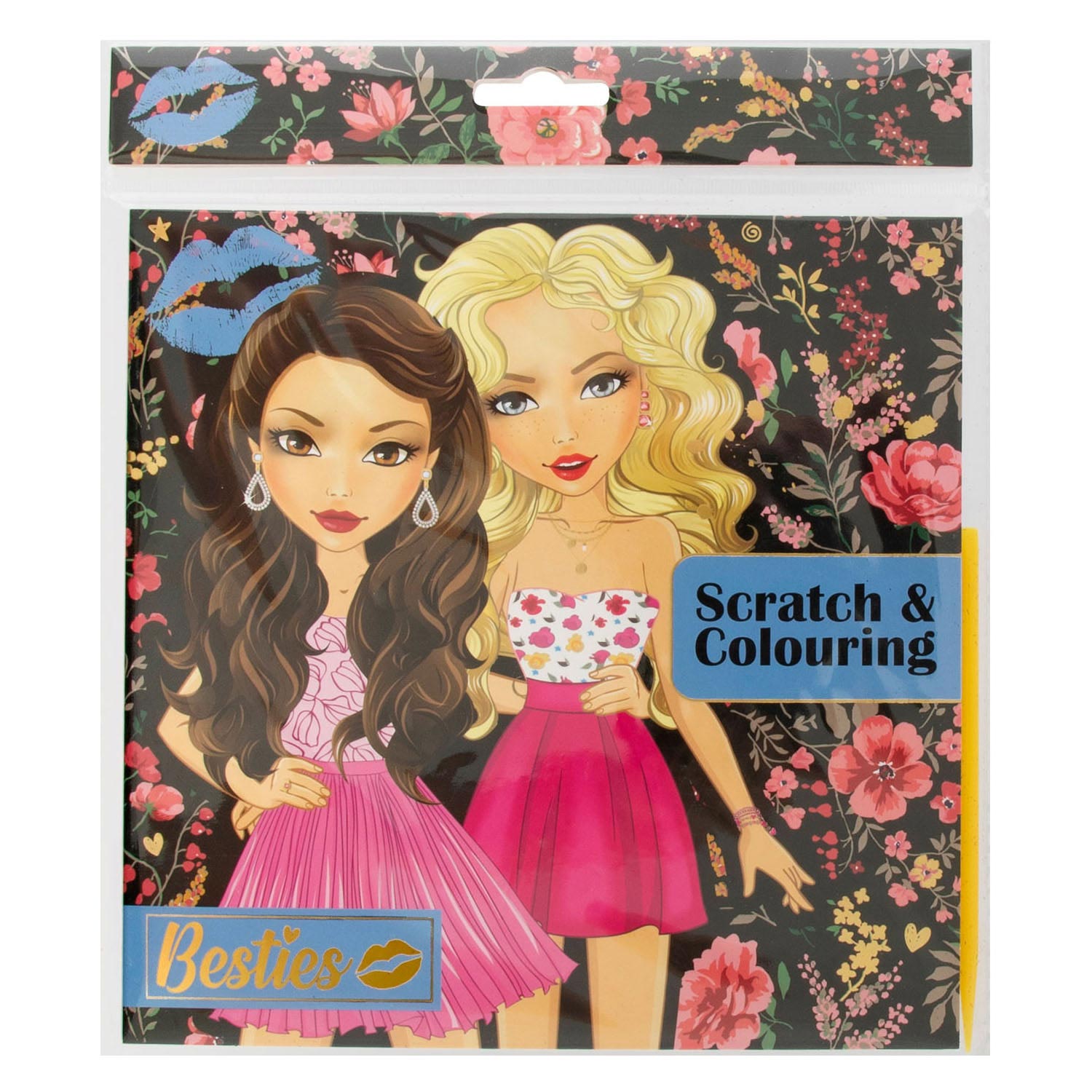 Besties Scratch- & Kleurboek