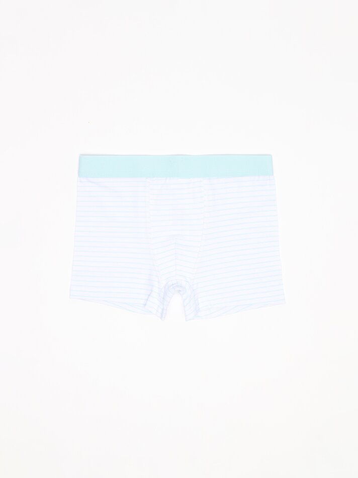 Pacote com 7 cuecas boxer básicas - Cores Variadas