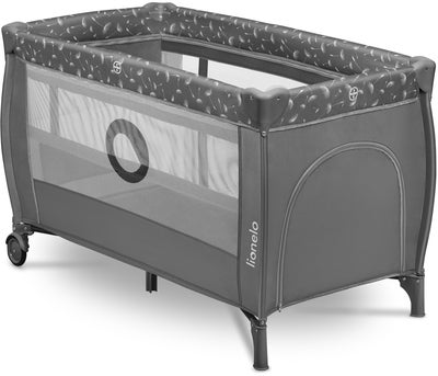 Lionelo STEFI PLUS Reiseseng, Grey White