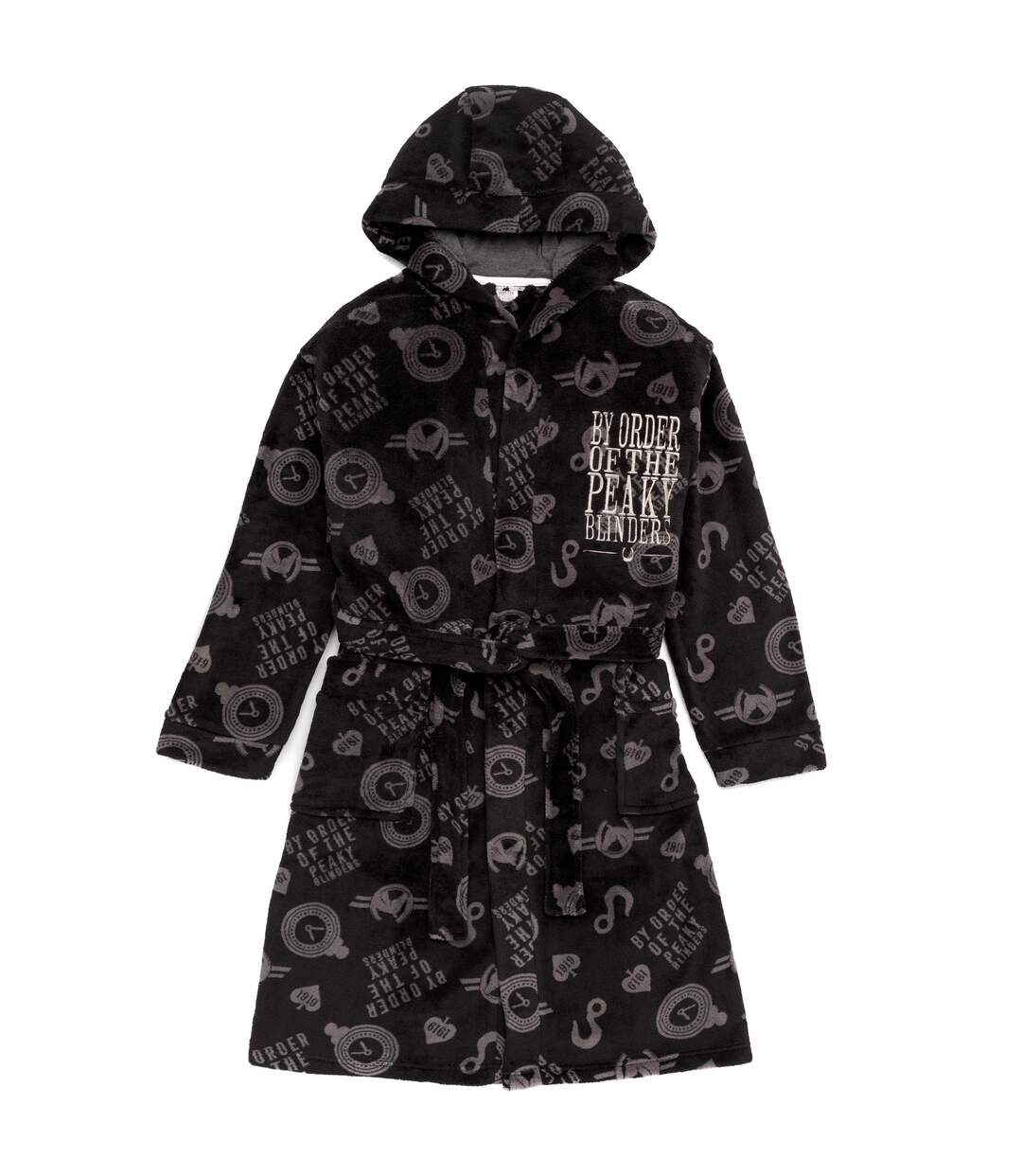 Peaky Blinders - Robe de chambre - Homme (Gris / Noir / Blanc) - UTNS6516
