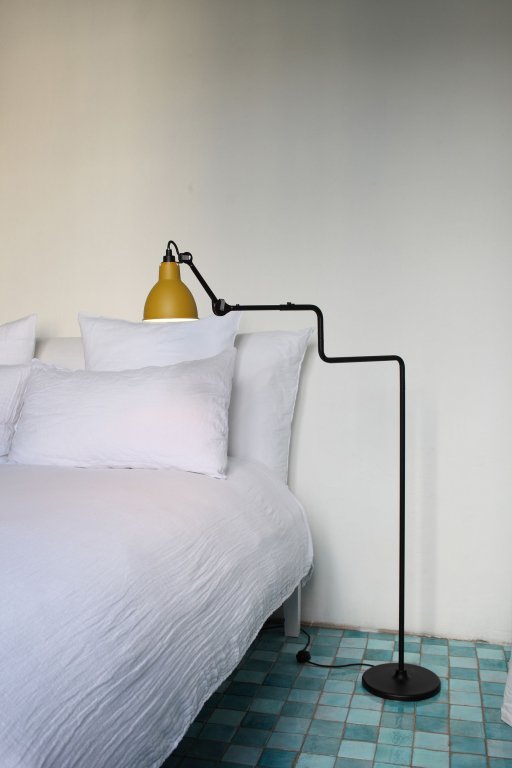 DCW éditions Lampe Gras N411 vloerlamp zwart