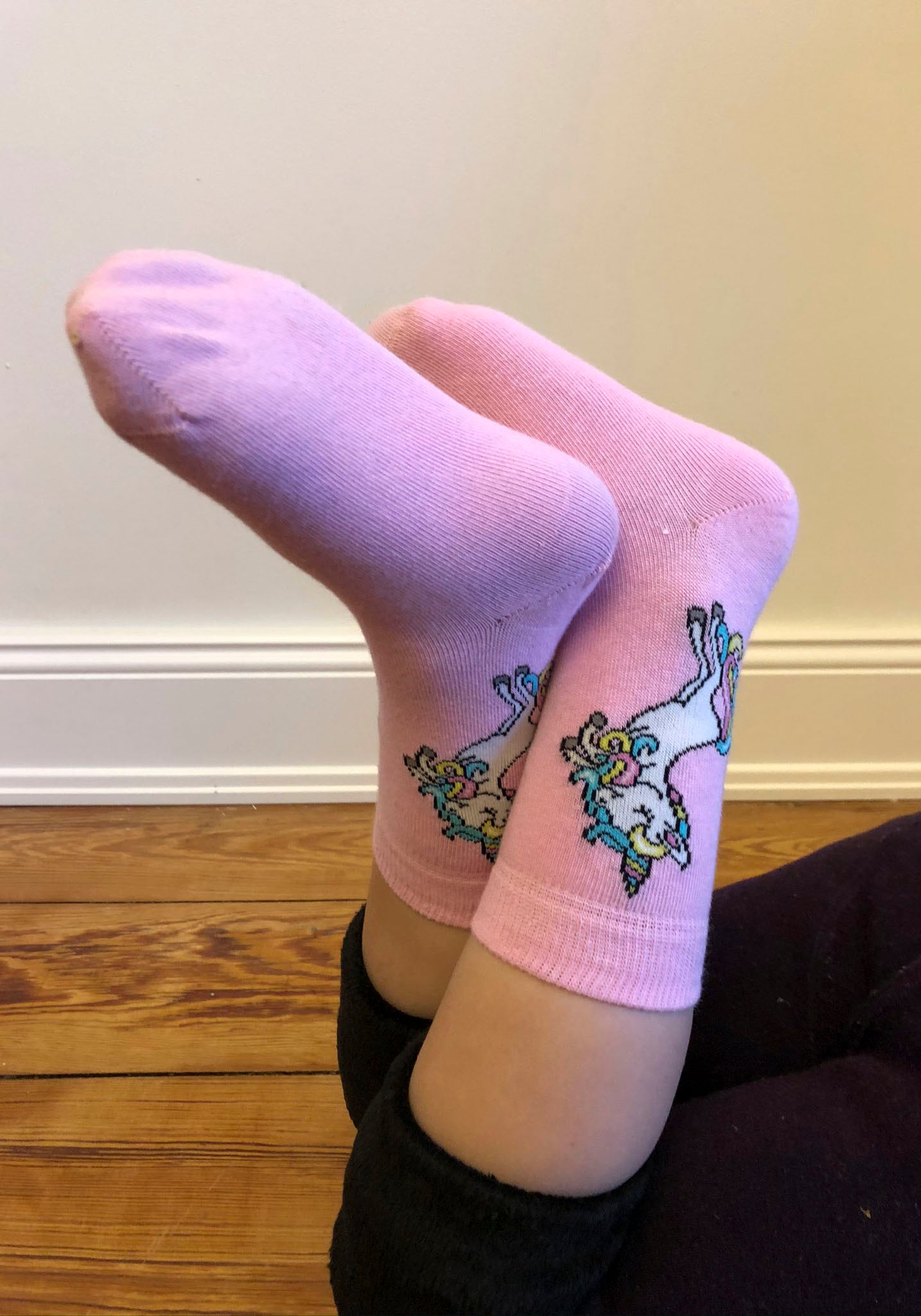 H.I.S Basicsocken Packung, 4 Paar tlg. mit Einhorn Motiven