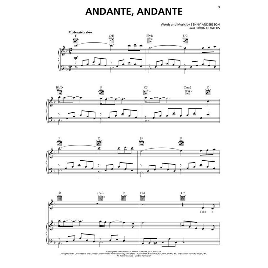 Hal Leonard - Mamma Mia! Here we go again - voor piano, zang en gitaar