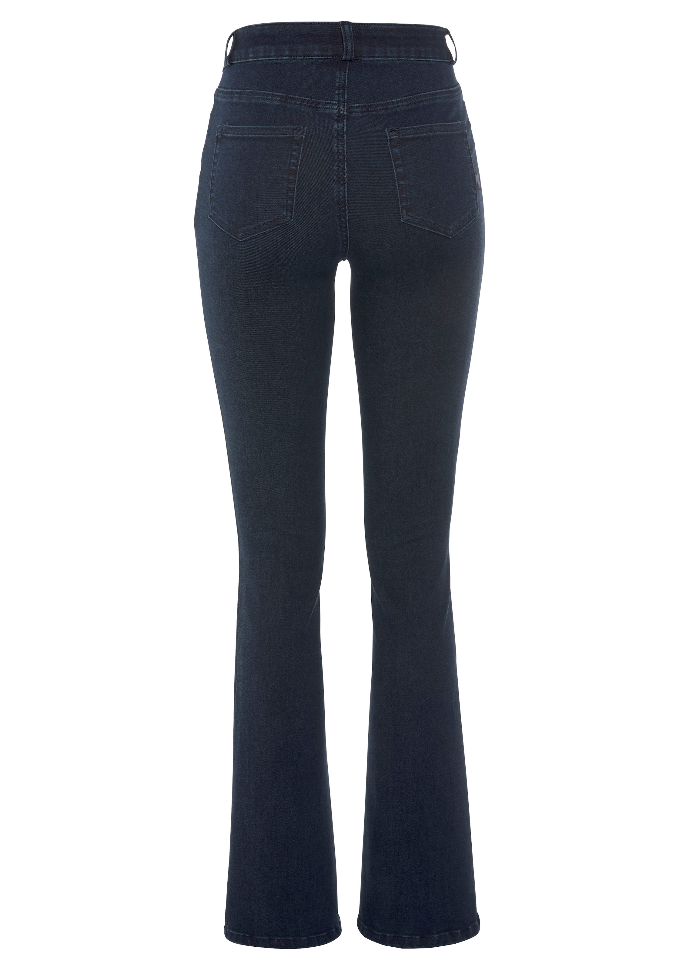 Arizona Bootcut-Jeans »Ultra Soft«, elastische Passform,  ausgestellte Beinform,  hohe Leibhöhe