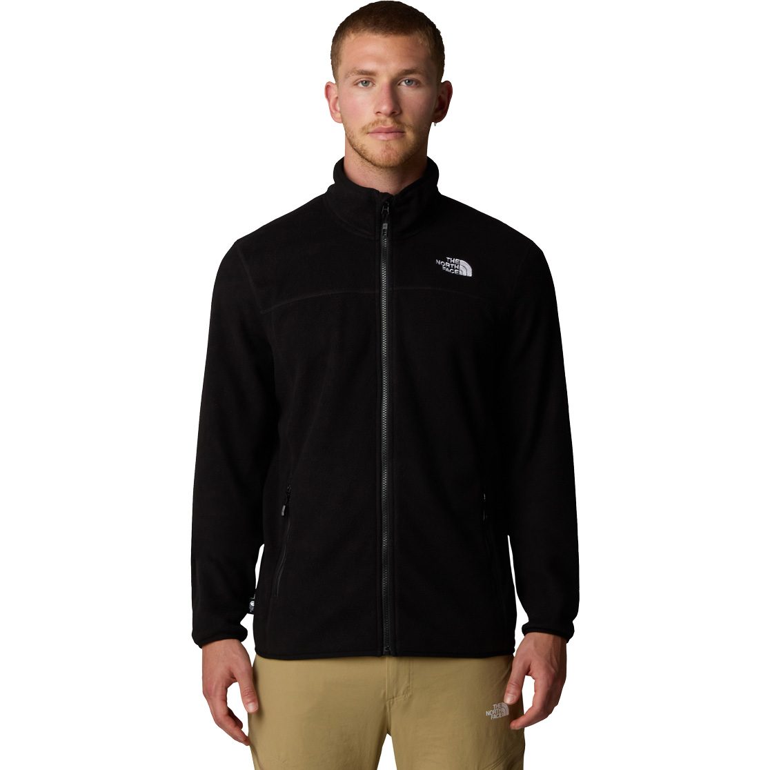 The North Face® 100 Glacier Fleecejacke Herren schwarz