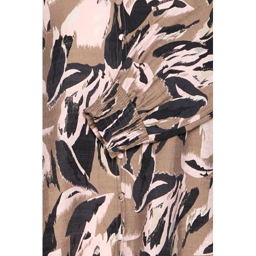 Fransa Ariana Bluse, Walnut AOP, S