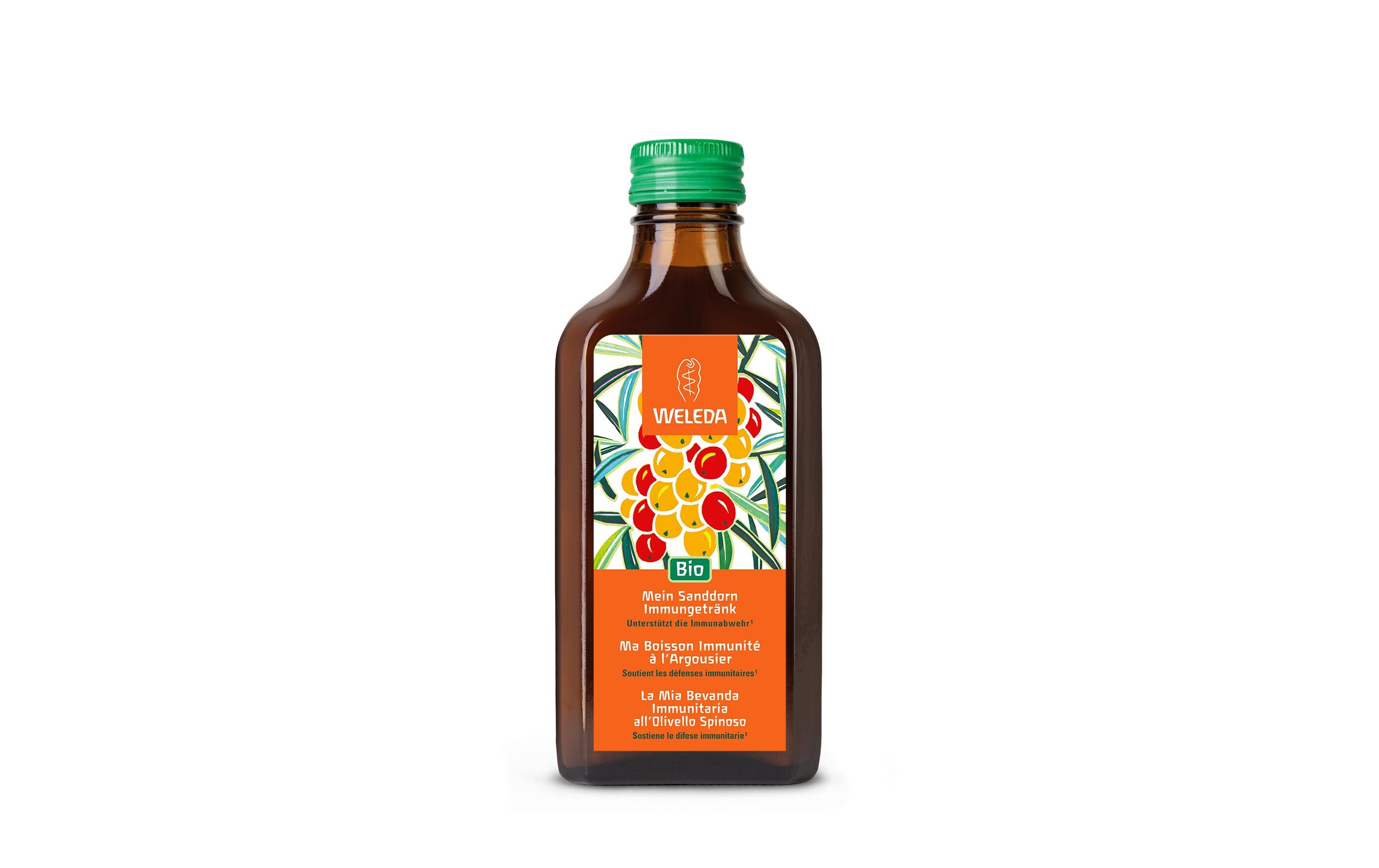 Mein Sanddorn Immungetränk Trio 3 x 200 mlImmunsaft aus frischen, sonnengereiften Sanddornbeeren