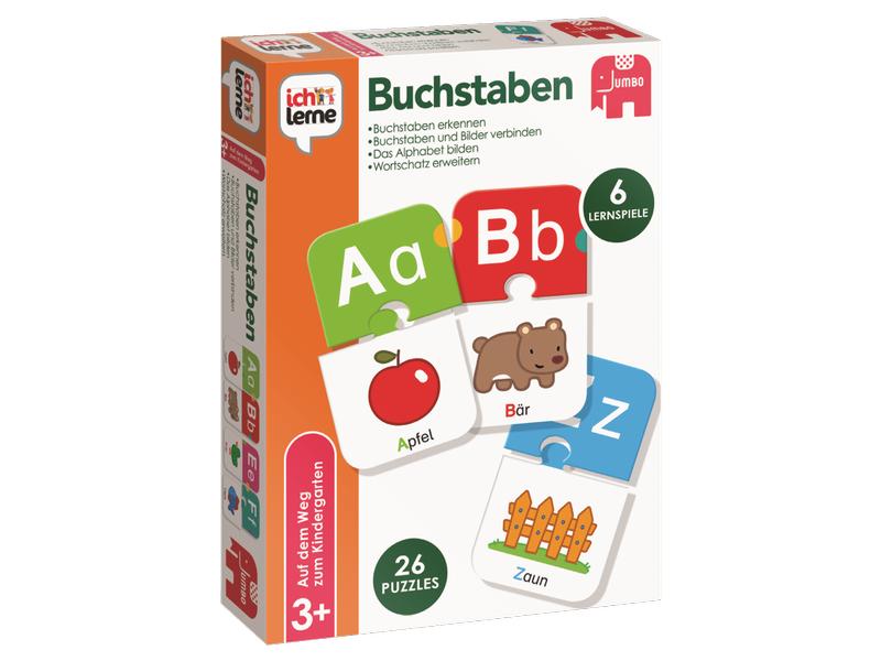 Jumbo Kinderspiel Ich lerne Buchstaben Buchstaben-Lernspiel