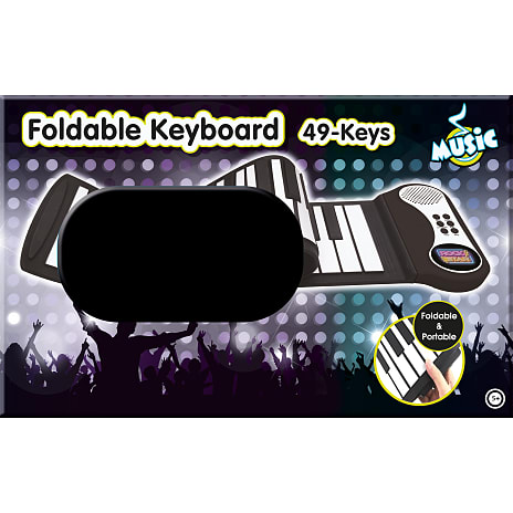 Music foldbart keyboard