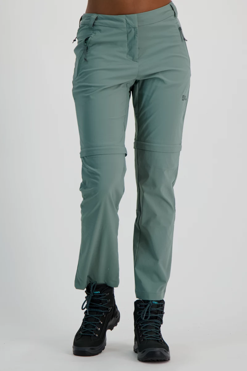 Jack Wolfskin Glastal Zip-Off Kurzgrösse Damen Wanderhose