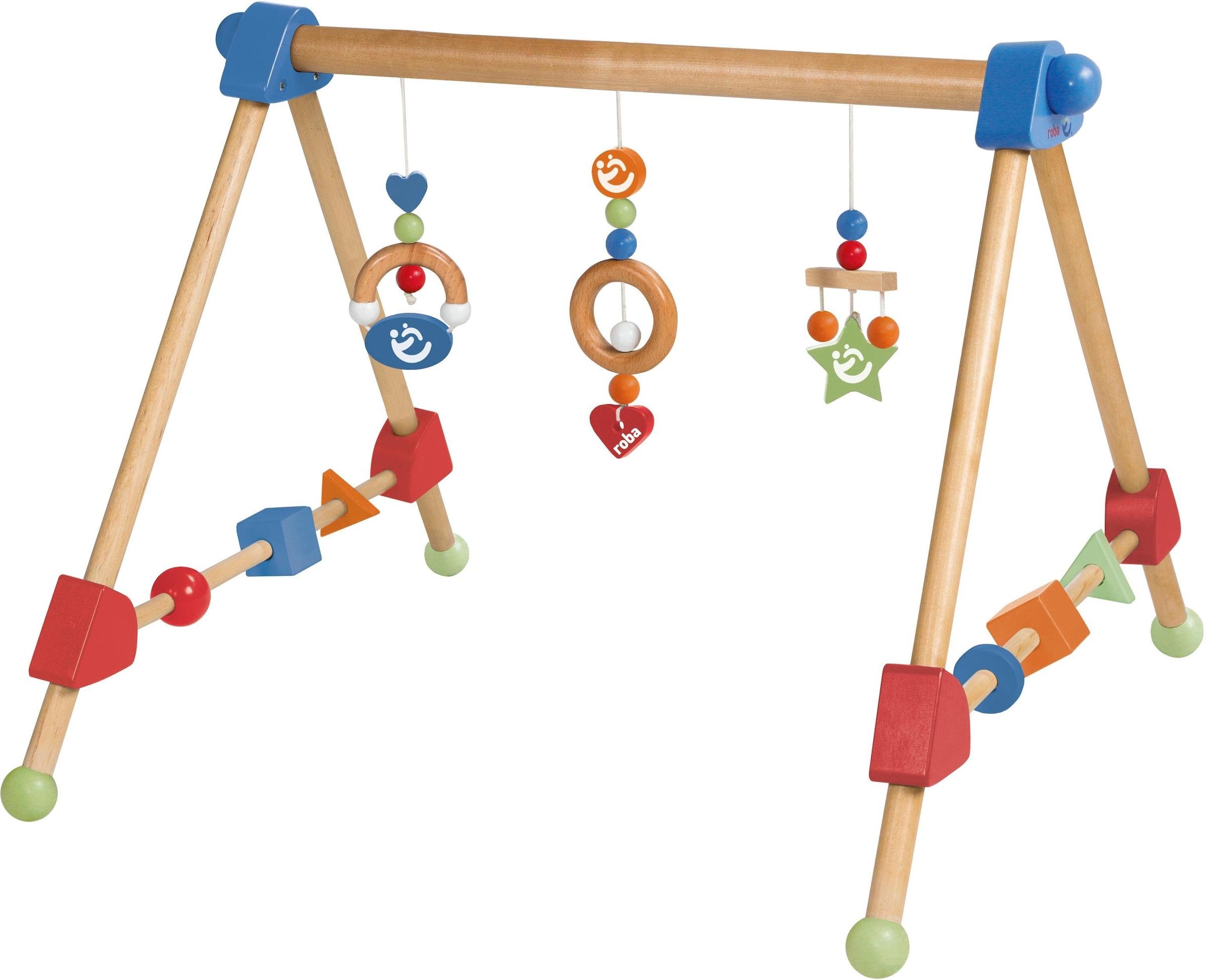 roba® Spielbogen »Holztrapez« aus Massivholz