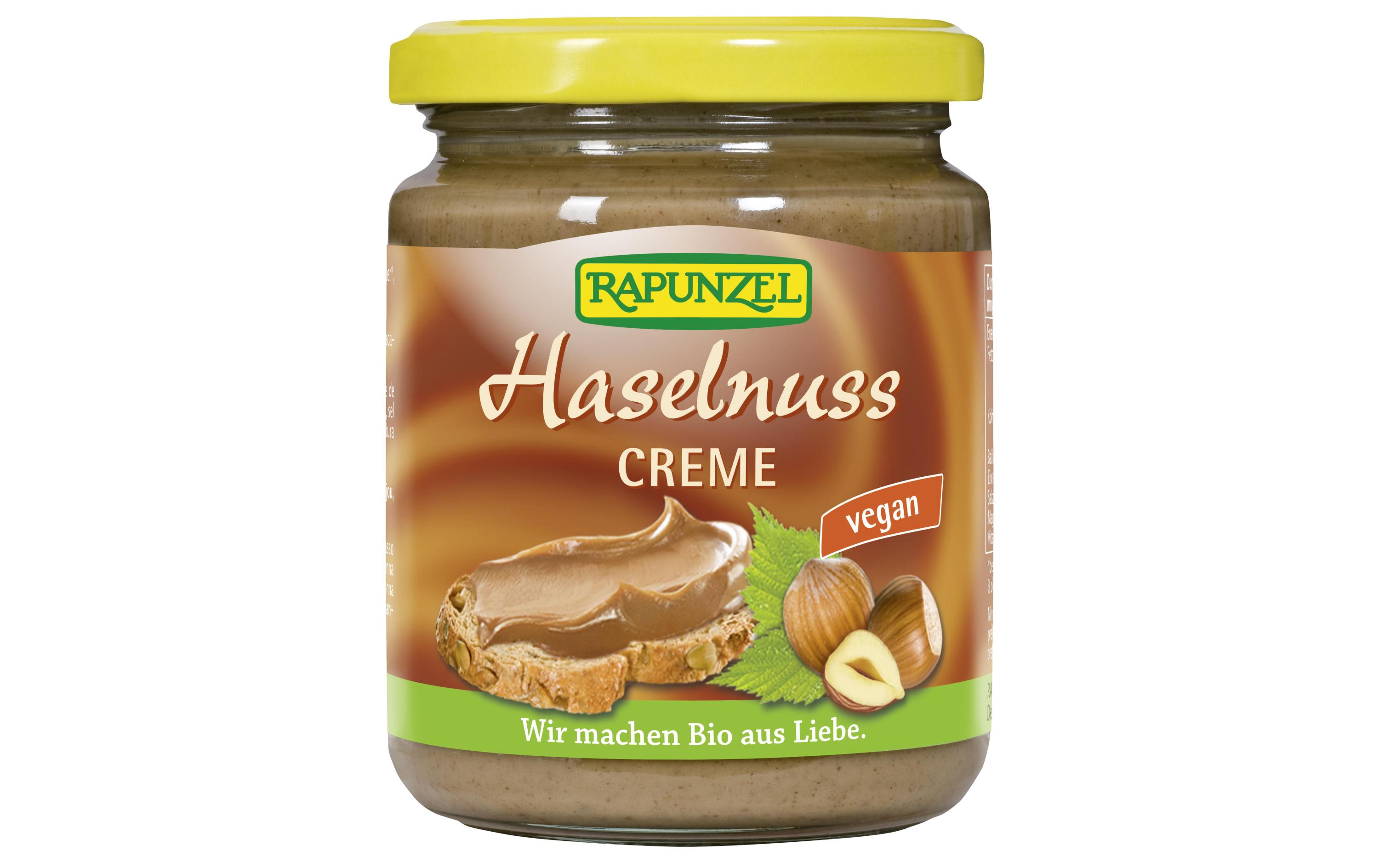 Glas Bio Creme Haselnuss 250 gHaselnusscreme