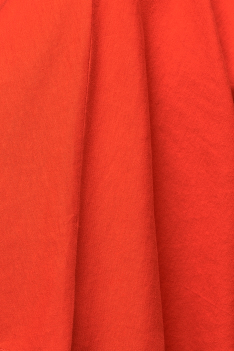 T-Shirt, V-Ausschnitt, 3/4-Fledermausarm, Biobaumwolle