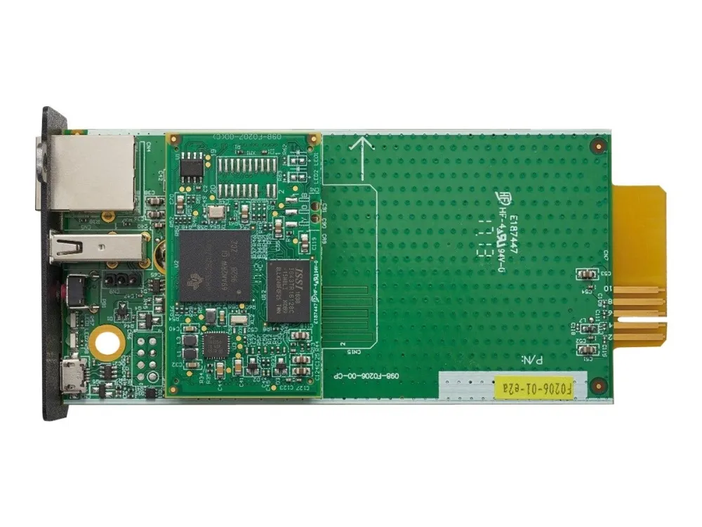 Eaton Cybersecure Gigabit NETWORK-M2 Card for UPS and PDU, UL 2900-1 and IEC 62443-4-2 Certified - Adapter for fjernadministration - Gigabit Ethernet x 1 - for 5P 1500 RACKMOUNT
