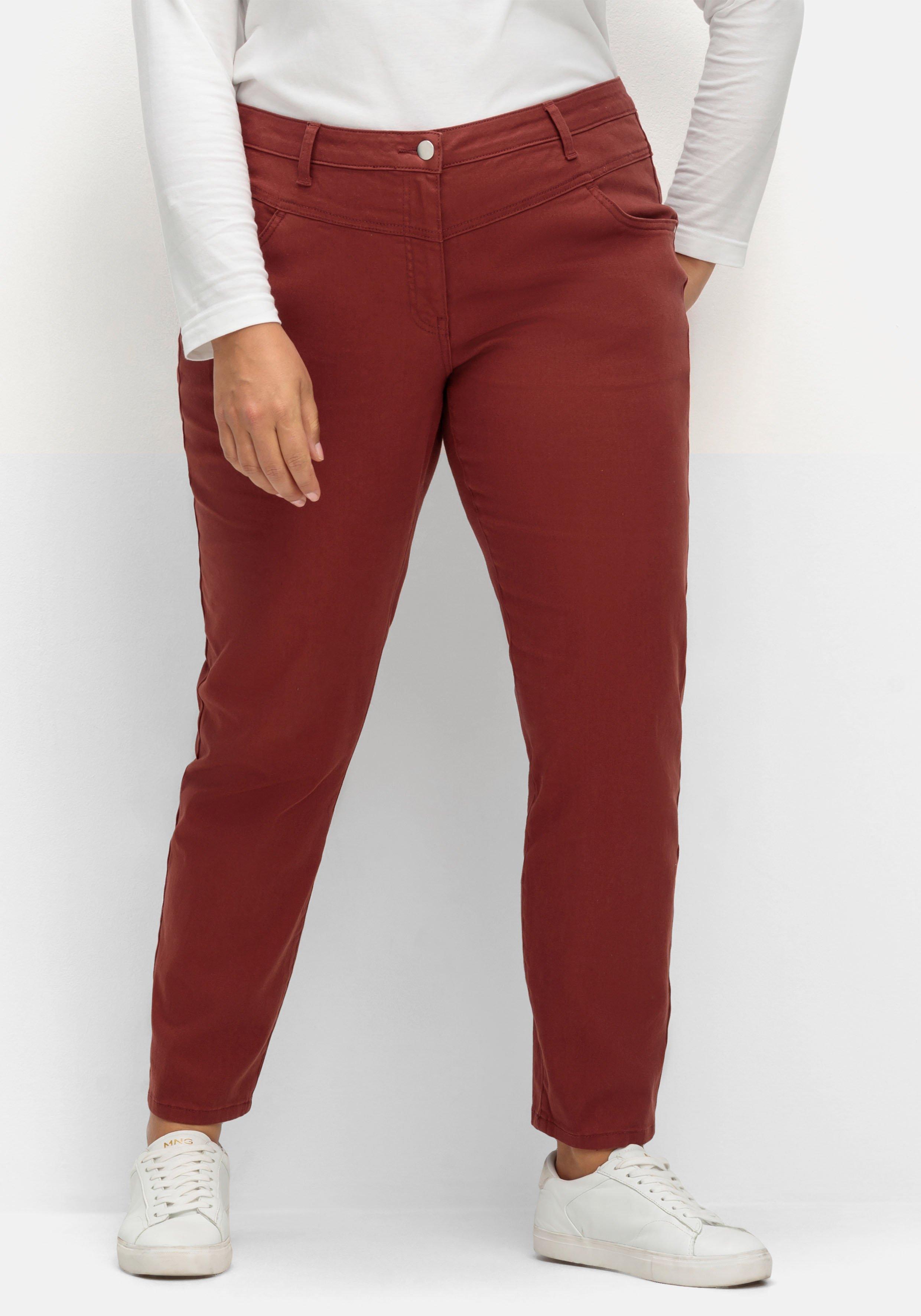 Schmale Jeans aus Baumwollstretch