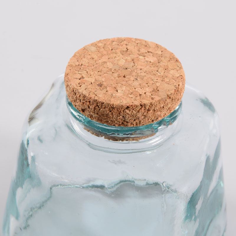Pot en verre recyclé
