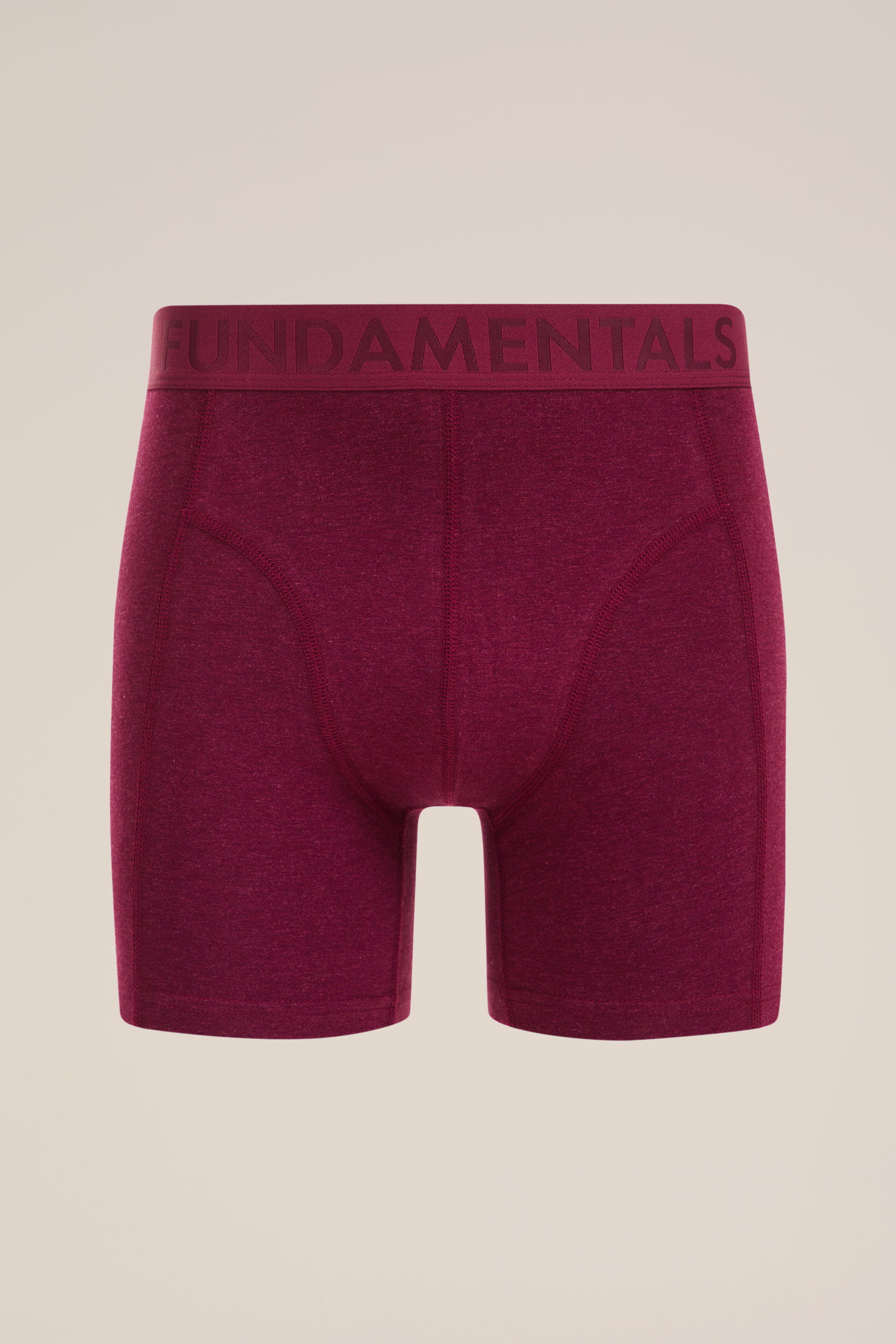 boxershorts Fundamentals Bordeauxrood