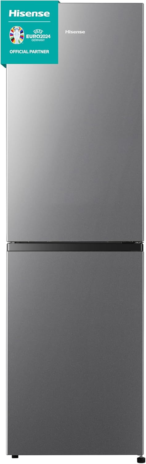 Hisense RB327N4AD2 Kühl- und Gefrierkombination/Edelstahloptik