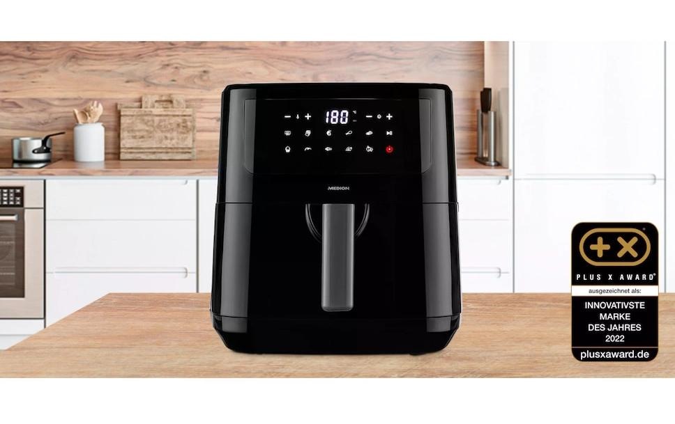 Medion® Heissluftfritteuse »MD 11750 45329 l, Schwarz« 2150 W