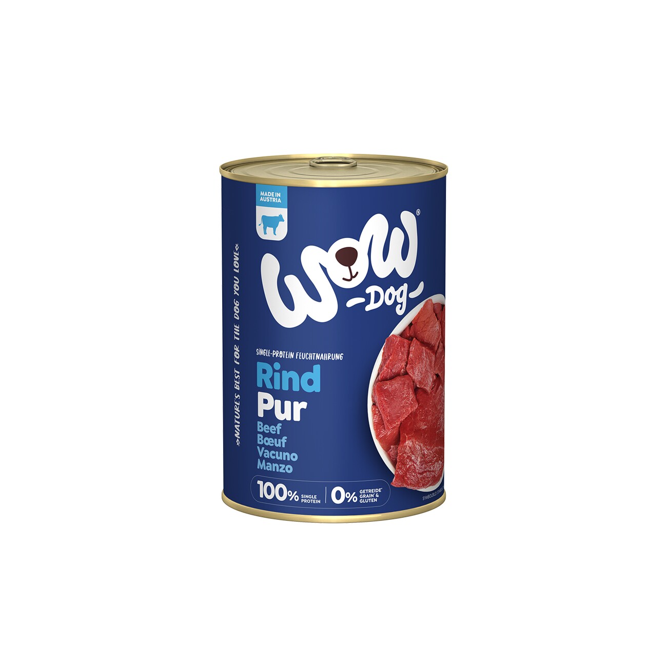 WOW Pur Adult 6x400g Rind