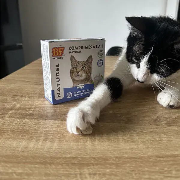 Comprimidos repelentes naturais BF Petfood para gatos, 100 comprimidos