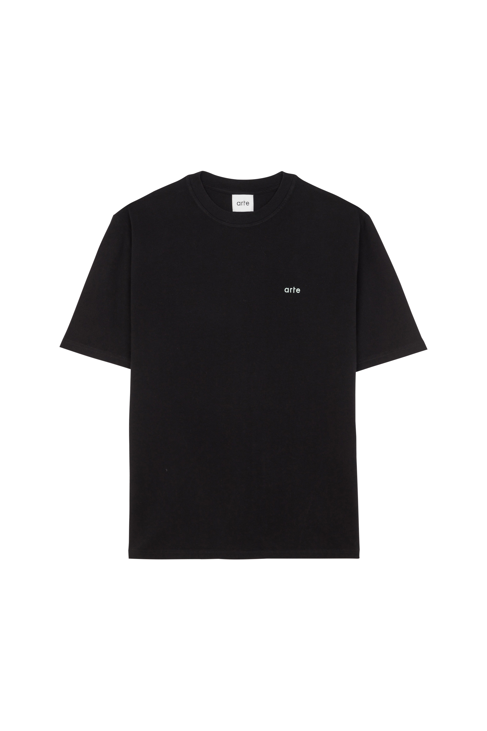 ARTE ANTWERP T-shirt Teo Back Multi Runner Noir