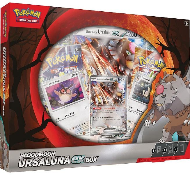 Pokemon -Bloodmoon Ursaluna EX Box (POK85881)