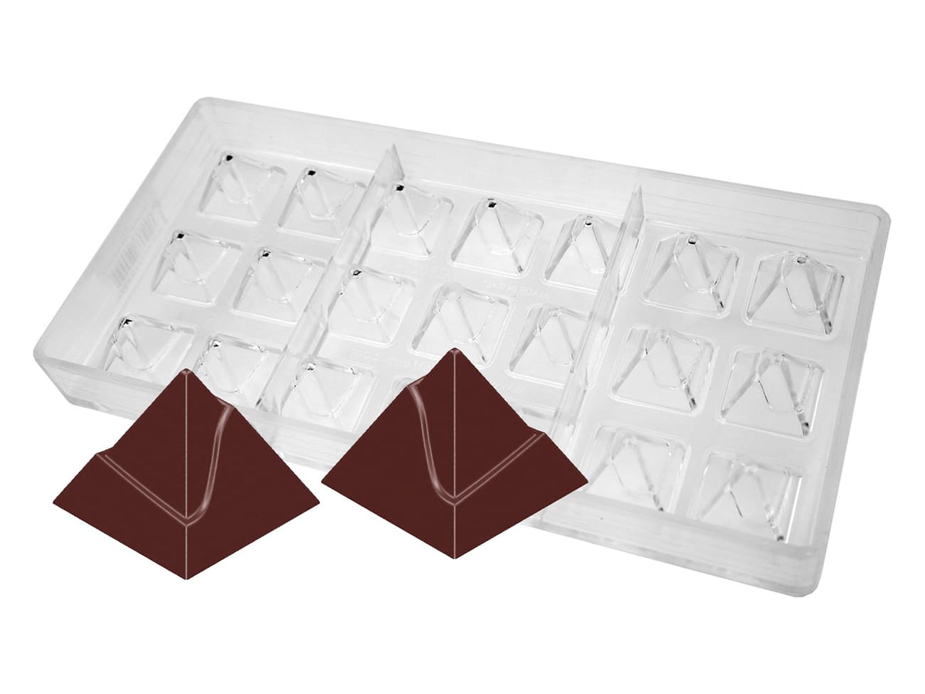 Moule chocolat - pyramide égyptienne