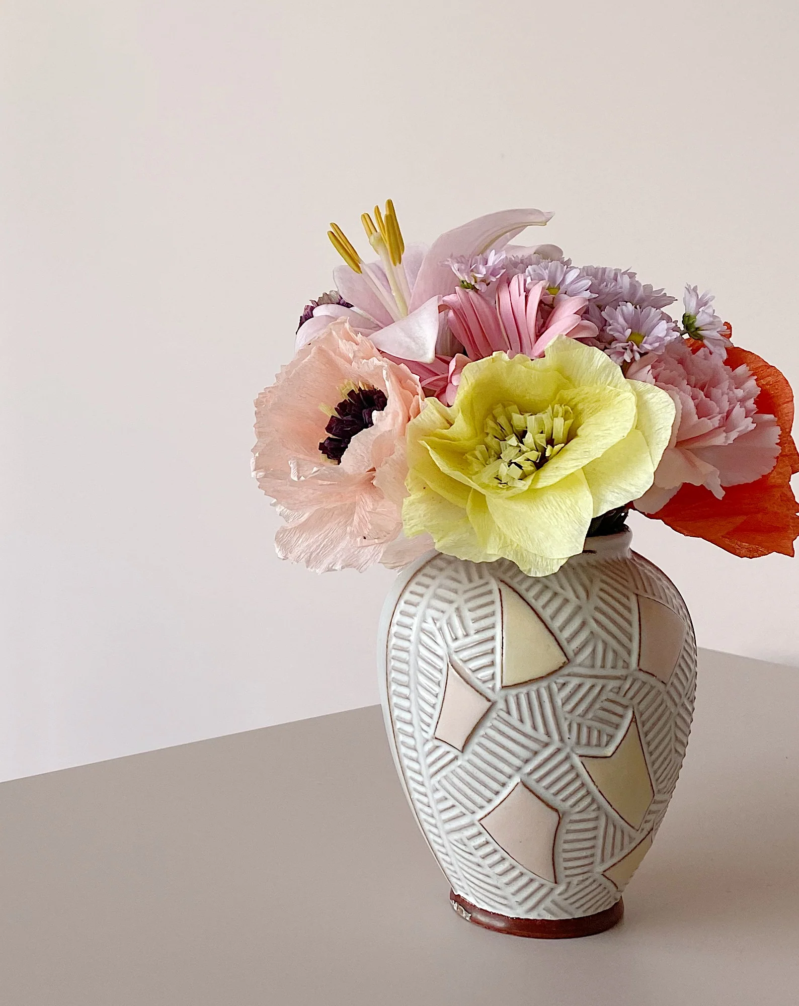 Studio About  Dahlia Papirblomst - Gul