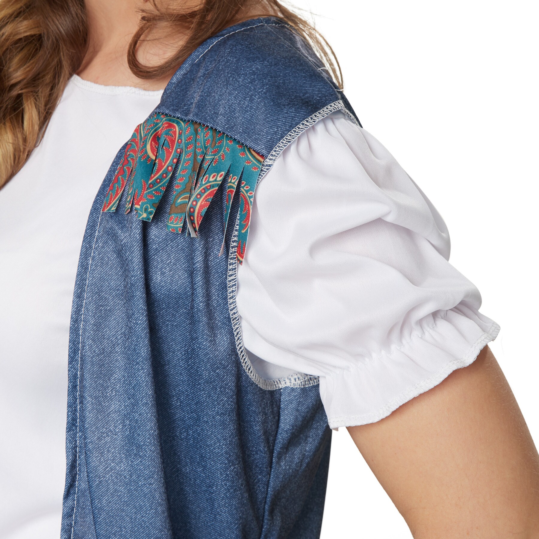 tectake® Frauenkostüm Groovy Flower Girl