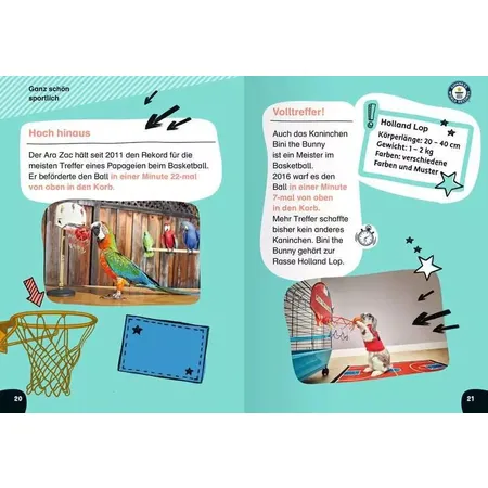 Ravensburger Guinness World Records für Erstleser - Haustiere