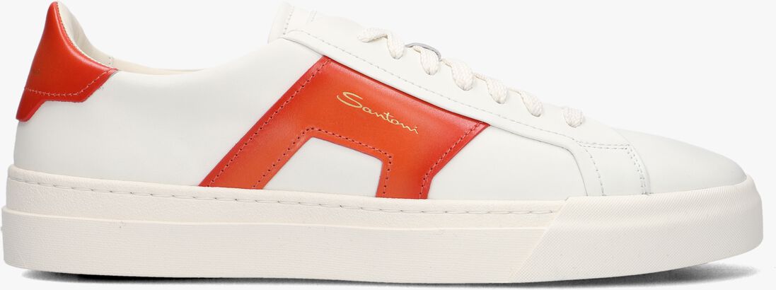 witte santoni lage sneakers gloria 21779