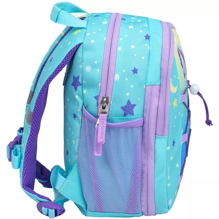 Belmil Kindergartenrucksack Mini Kiddy Kindergartenrucksack für 1-3 Jährige Kinder mit Brustgurt Cute Unicorn