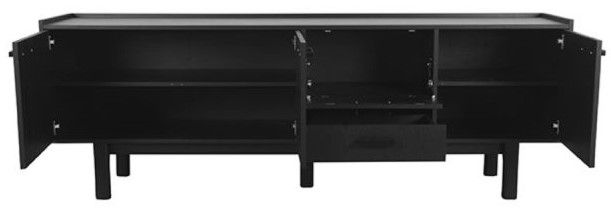 Dressoir Zwart FU-88.021 Cali B220 x D45 x H77 cm