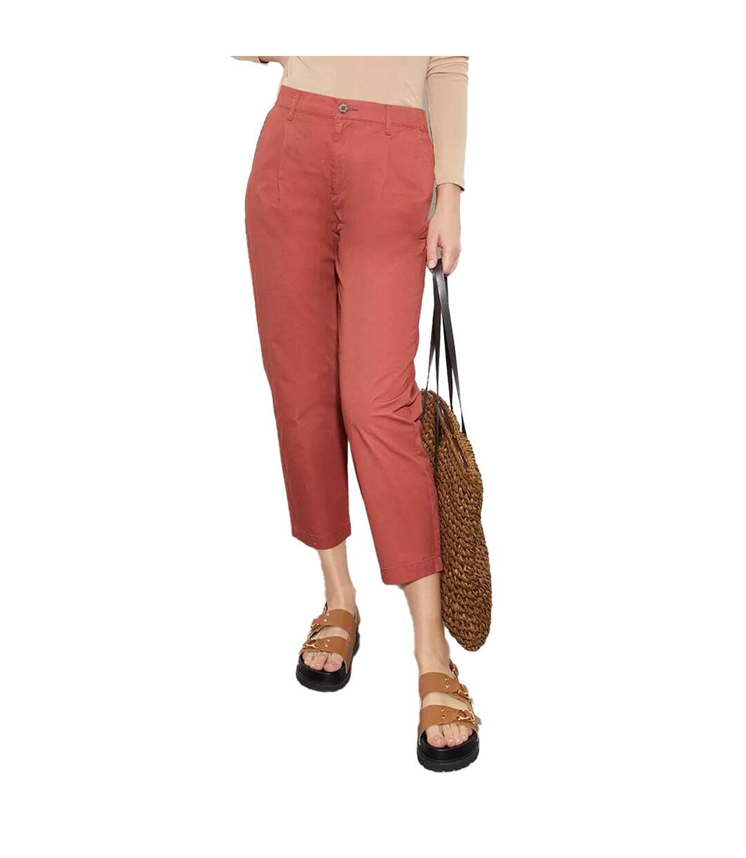 Dorothy Perkins - Pantacourt - Femme (Rouge orangé) - UTDP997