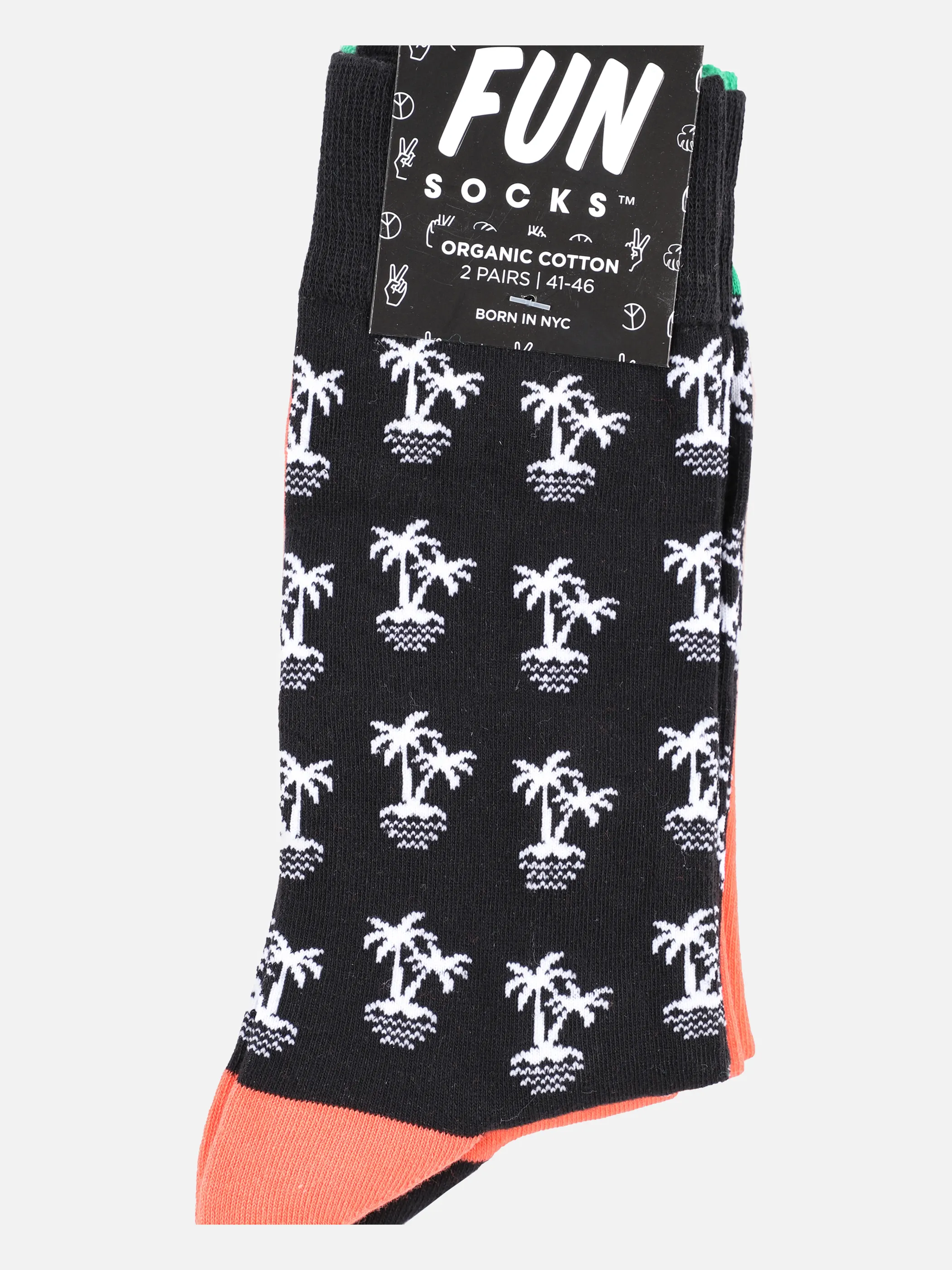 Unisex Fun-Socks im 2er Pack