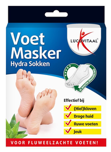 Lucovitaal Voetmasker Hydra Sokken 1ST