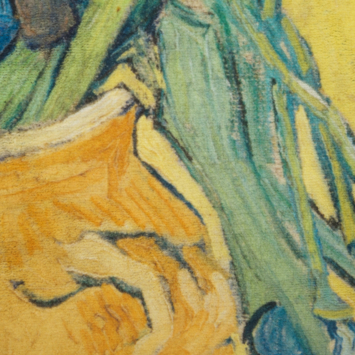 Vloerkleed Bloemen van Gogh geel 160x230cm