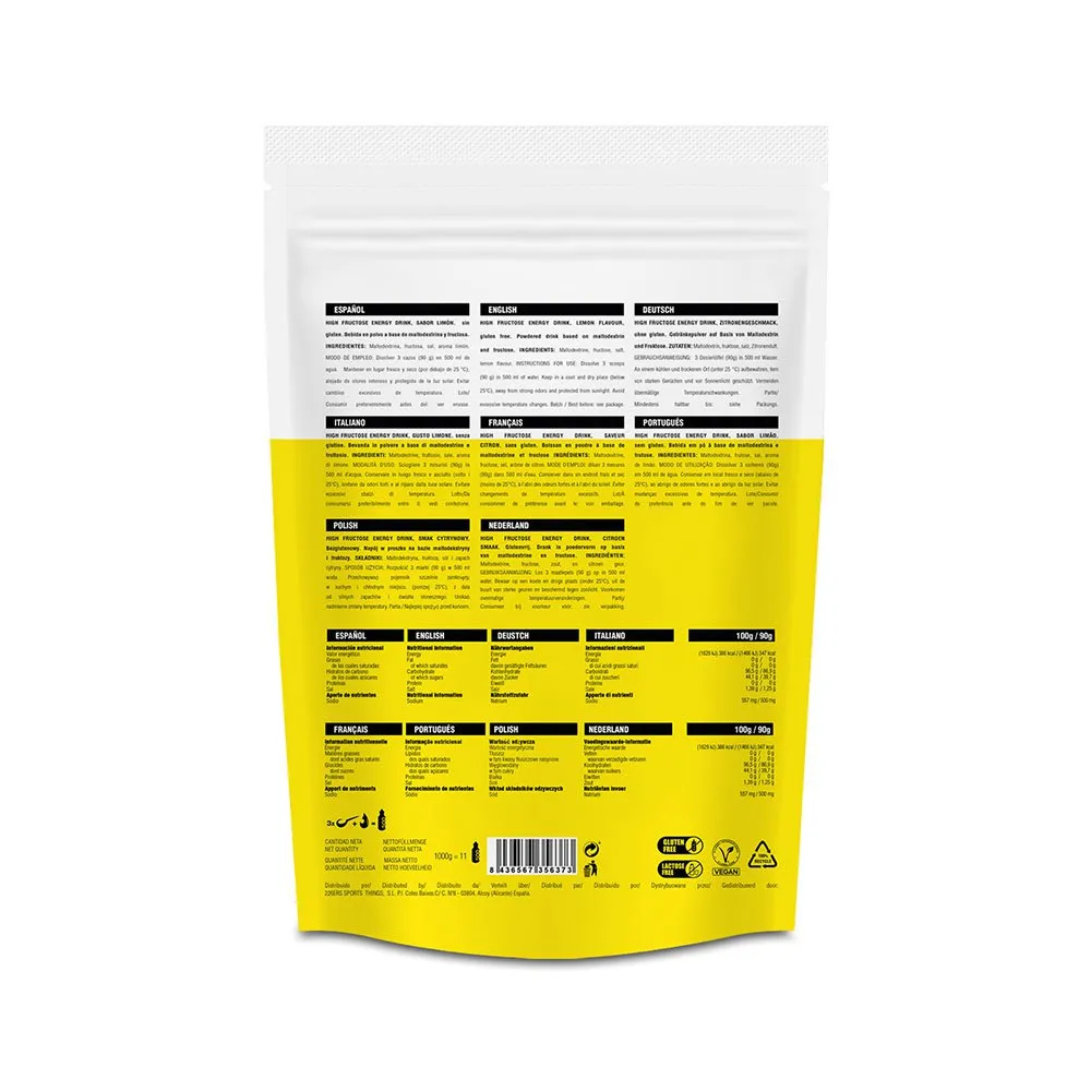 226ERS High Fructose Energietrankpulver Zitrone 1kg
