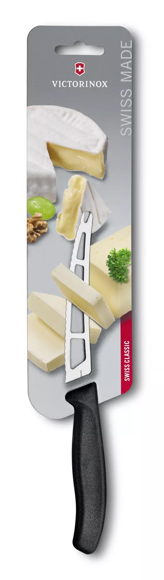 Swiss Classic Butter- und Weichkäsemesser-schwarz