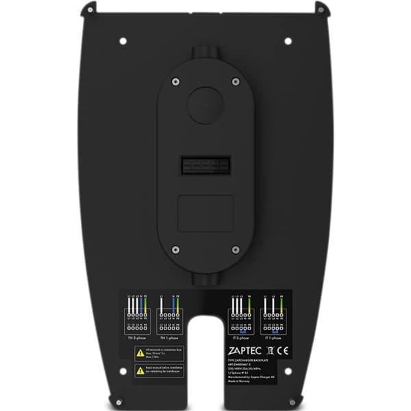 Zaptec Pro Bakplate