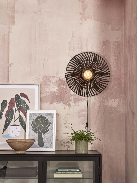 Good&Mojo Zanzibar wandlamp small naturel