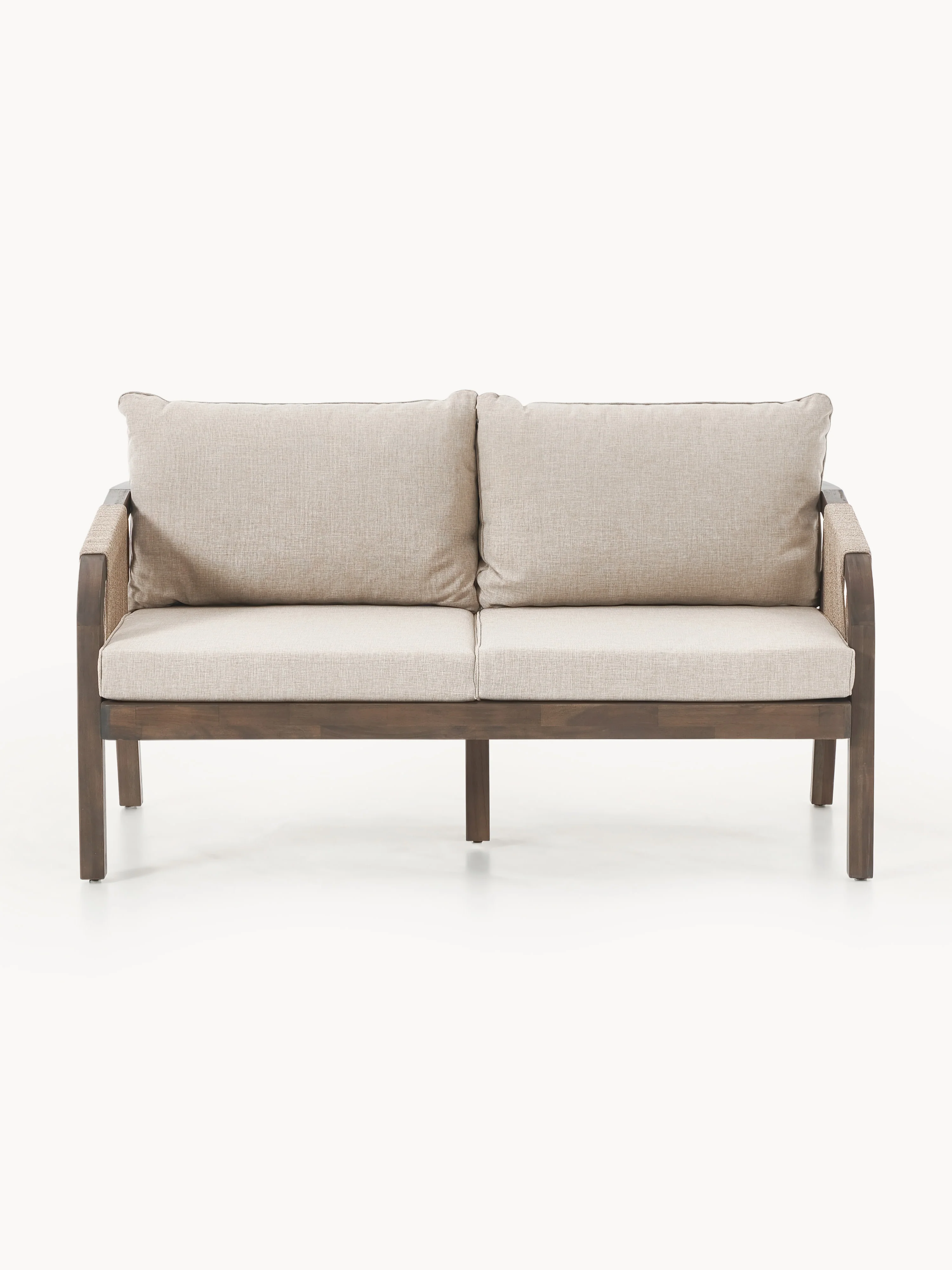 Tuin loungebank Lu (2-zits) van acaciahout
