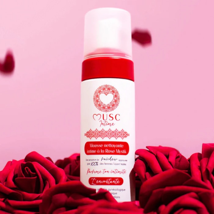 Parfum intime, mousse nettoyante & déodorant - L'Envoûtante - Rose