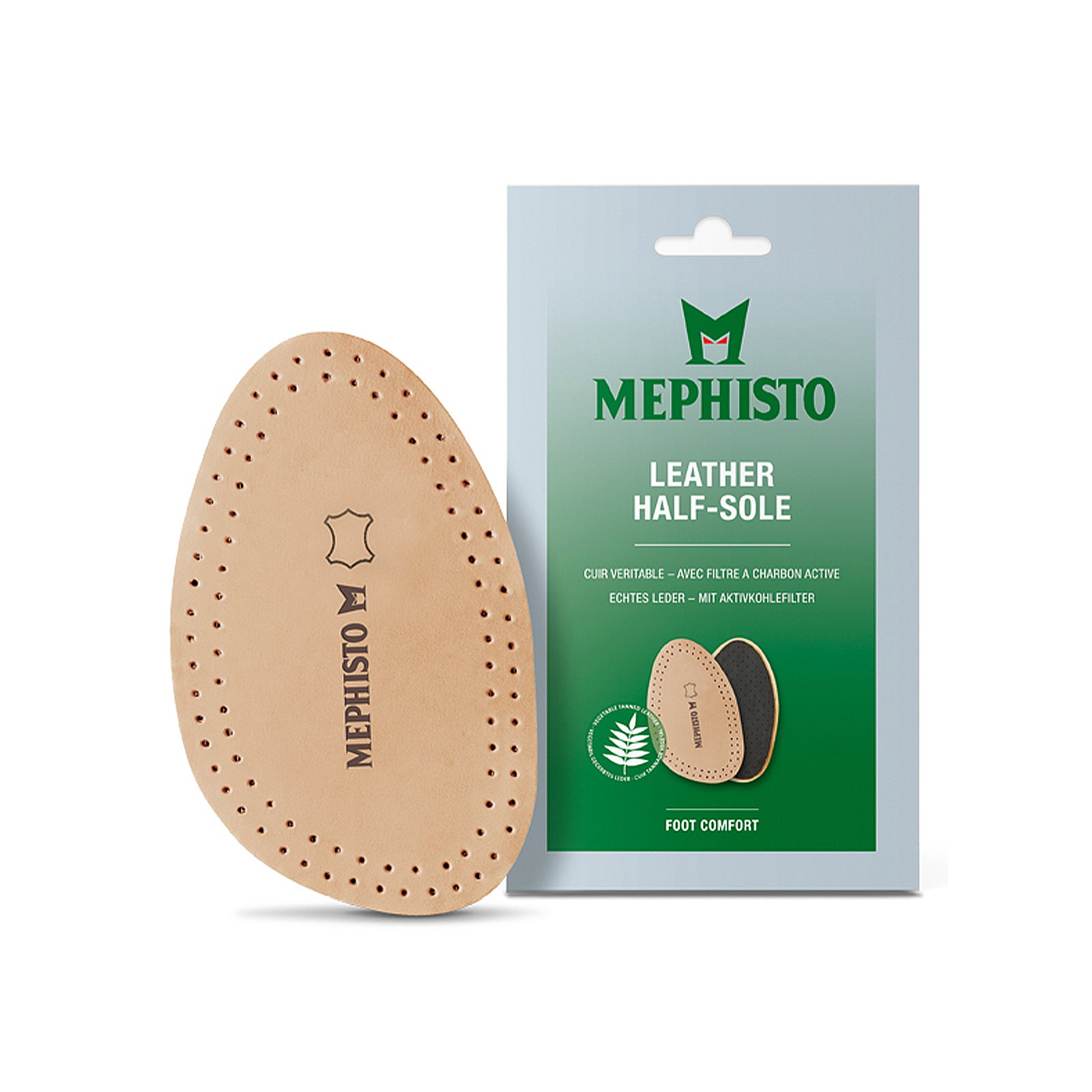 Mephisto Leather Half-Sole