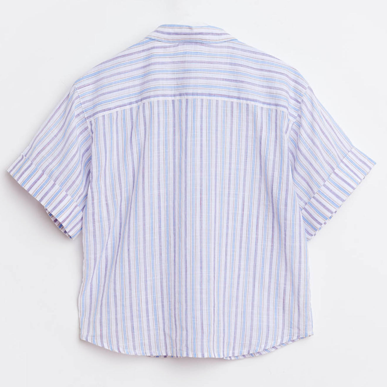 Bellerose Chemise Ave bleu/parme