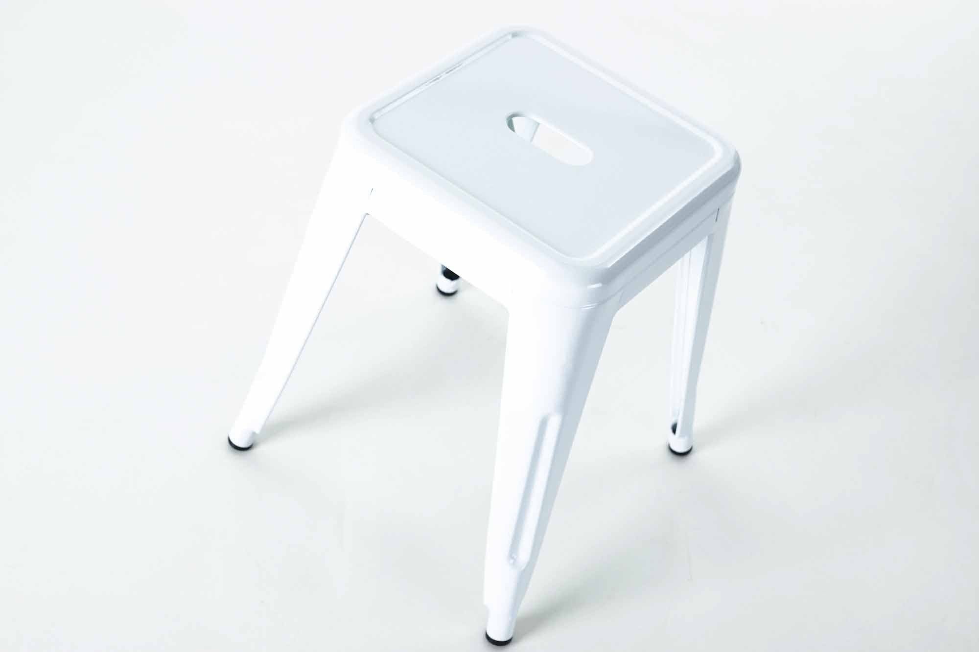 Legend Metalen Krukje H 45 cm - Wit