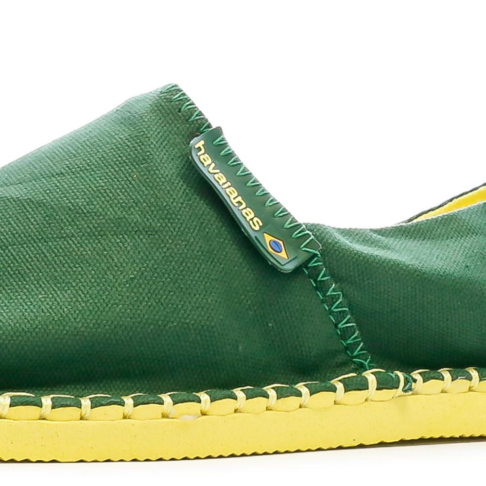 Havaianas Espadrilles Verte/Jaune Mixte Havaianas Amazonia