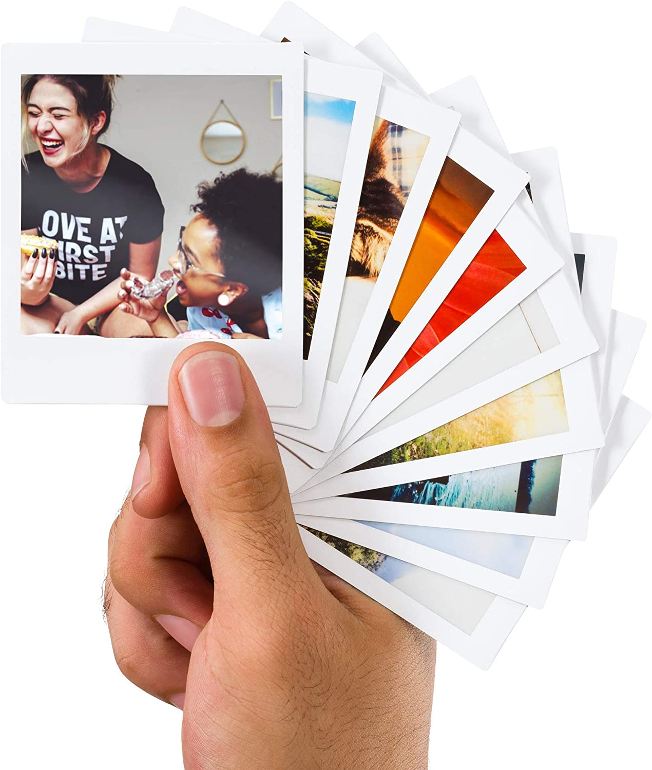 (2x10 Blatt) Instax Square Instant Film Fotopapier Multipack 6.2x6.2cm (1011214) - Weiss